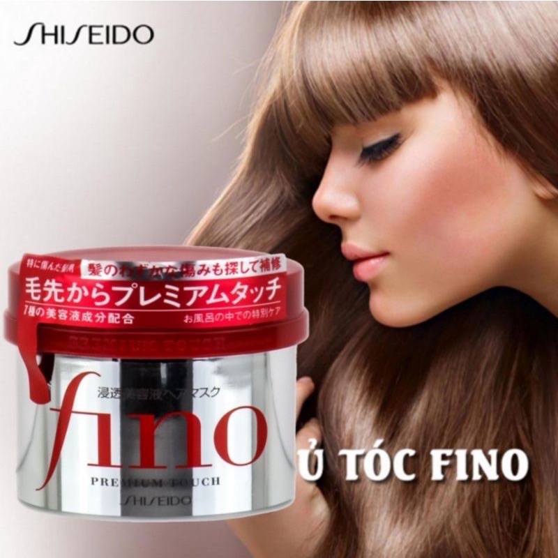 Kem ủ dưỡng tóc Fino Shiseido Premium Touch Nhật Bản 230g - cải thiện tóc hư tổn giúp tóc suôn mượt