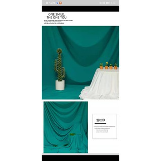 vải xanh lá đậm background chụp ảnh, livestream , chụp ảnh cưới phim trường size lớn