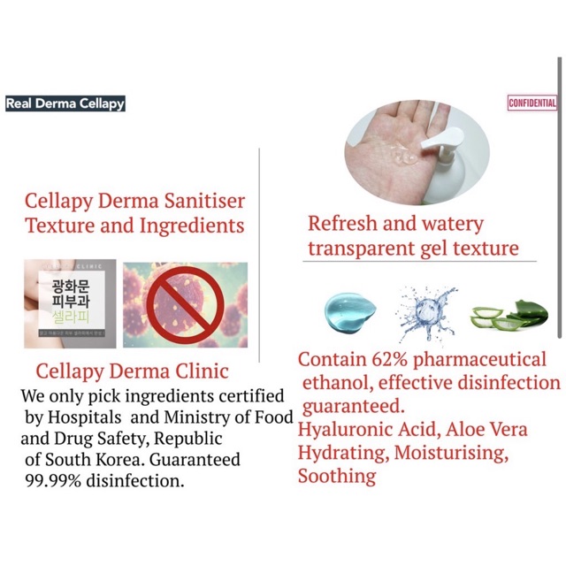 ( Sẵn ) Gel rửa tay khô diệt khuẩn Cellapy Derma Sanitizer 25gr | BigBuy360 - bigbuy360.vn