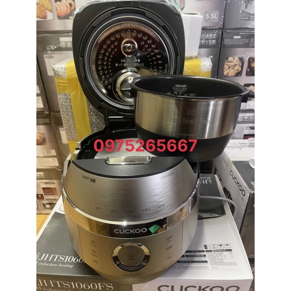 NỒI CƠM ĐIỆN CAO TẦN CUCKOO CRP-JHTS1060FS / 1.8L_Chính hãng hàn quoc