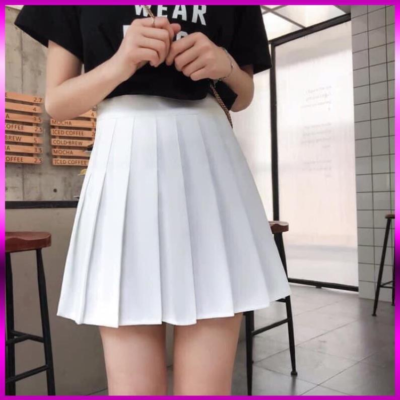 [Xả Kho 3 Ngày] CHÂN VÁY XẾP LY PHONG CÁCH HÀN QUỐC,CHÂN VÁY TENNIS CẠP CAO GHEN BỤNG SIÊU TÔN DÁNG | BigBuy360 - bigbuy360.vn