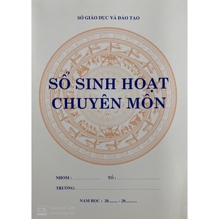 Sổ Sinh Hoạt Chuyên Môn