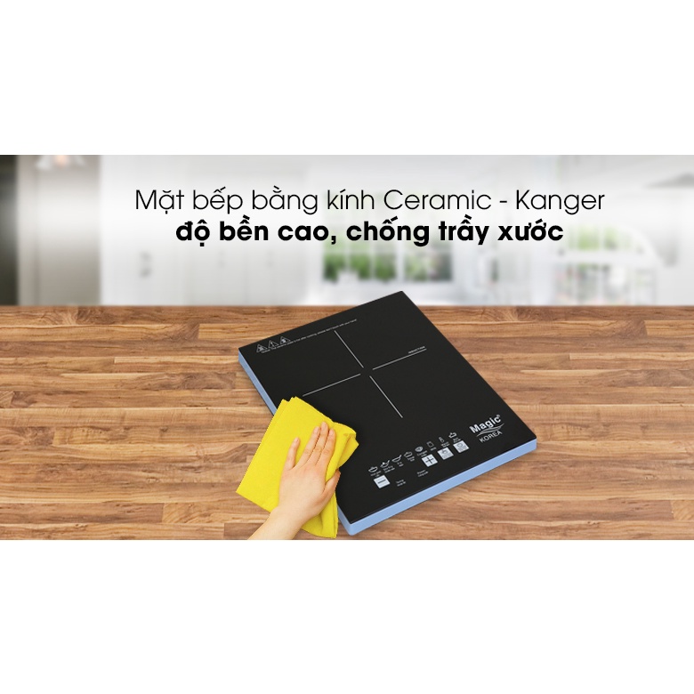 Bếp Điện Từ Đơn Cảm Ứng Magic Korea A-46  - Mặt kính Ceramic cao cấp - Hàng mới