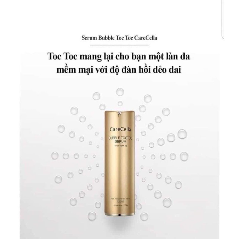 Tinh chất dưỡng da, xóa nhăn CareCella Bubble TocToc Serum 120ml