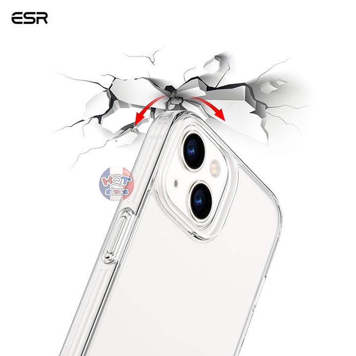 Ốp lưng kính trong suốt ESR ICE SHIELD cho IP 13 / 13 Mini