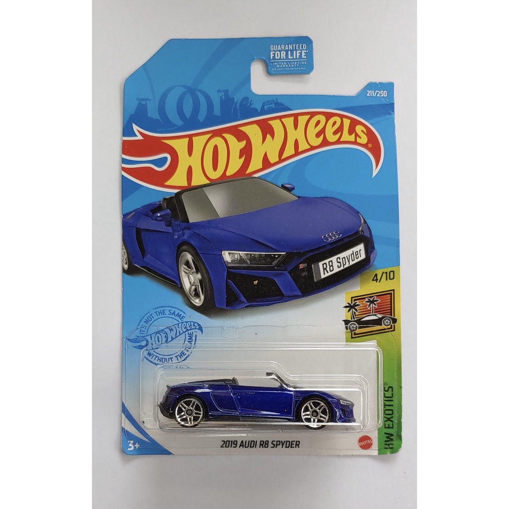 Xe mô hình tỉ lệ 1:64 Hot Wheels T-16 2019 Audi R8 Spyder