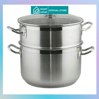 Nồi Hấp 3 Đáy Cao Cấp FiveStar Đủ Size 24Cm - 28Cm