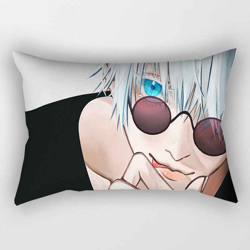 Vỏ Gối Chữ Nhật In Hình Anime Độc Đáo
