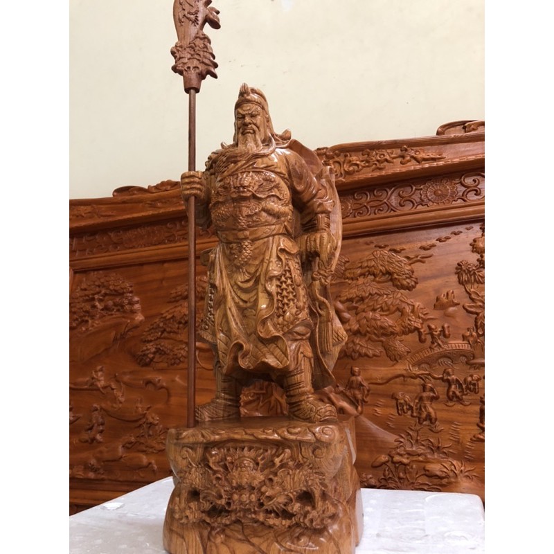 Tượng Quan Công Gỗ Hương
