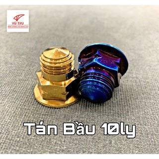 Tán đùm bầu 10ly 12ly vàng titan
