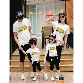 Áo gia đình áo nhóm áo lớp áo đi biển summer holiday