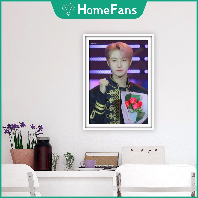 Bộ tranh đính đá 5D họa tiết nhóm nhạc NCTDREAM độc đáo DIY dùng trang trí