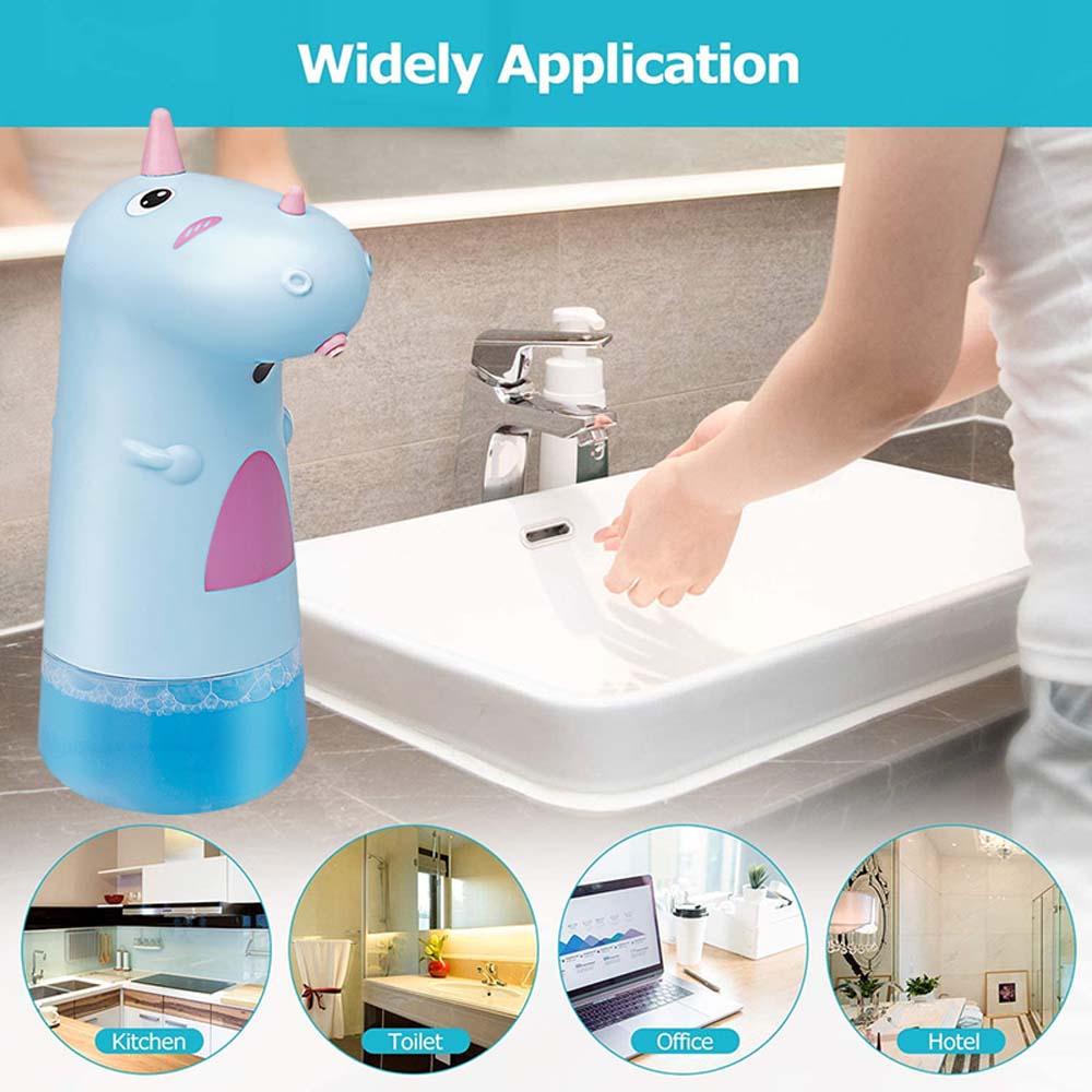 Bình Đựng Xà Phòng Rửa Tay Cảm Biến Hồng Ngoại Dành Cho Trẻ Em
