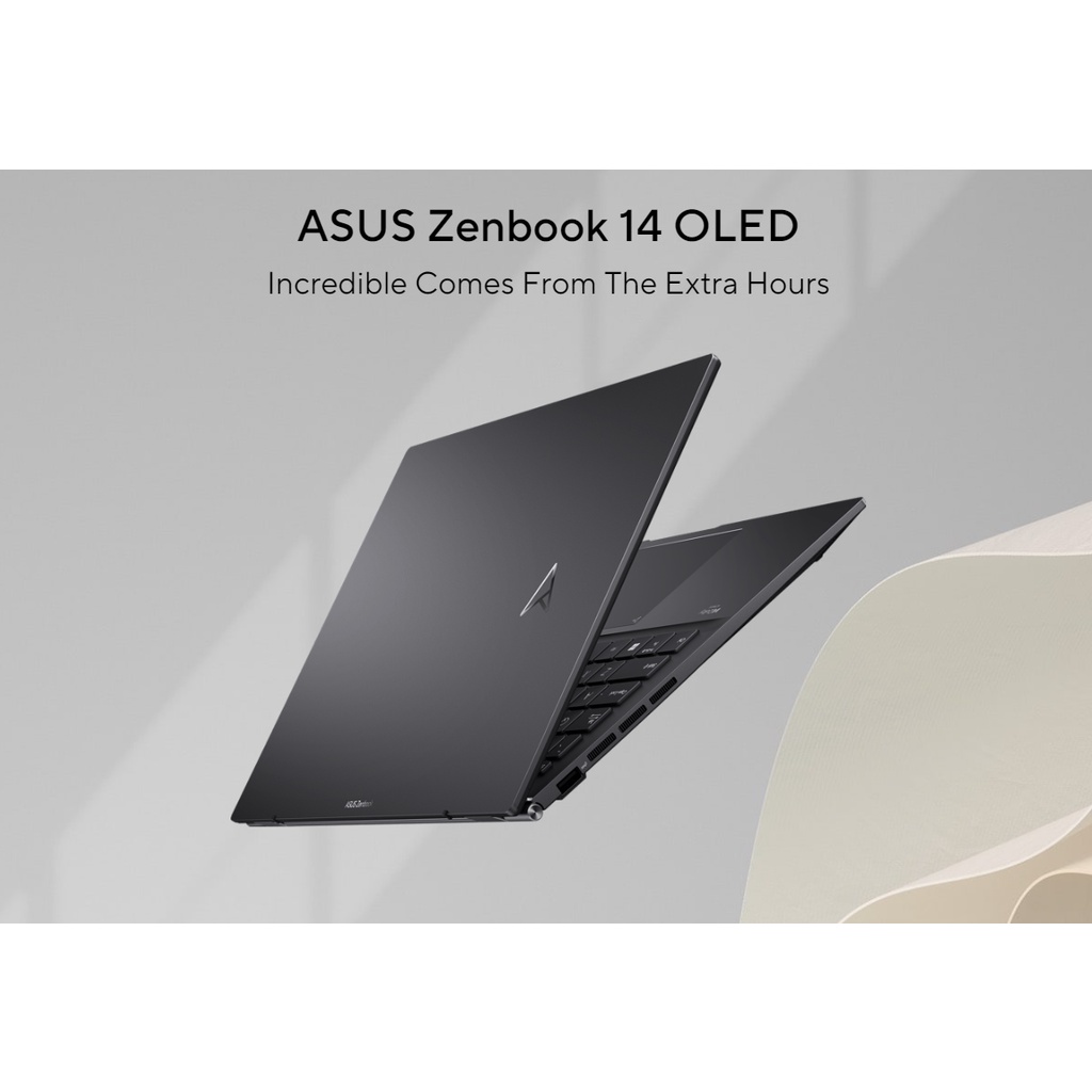 Laptop ASUS ZenBook UM3402YA-KM074W R5-5625U/8GB/512GB PCIE/14.0 2.8K/WIN11/ĐEN
