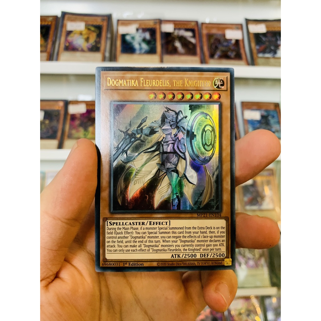 Thẻ Bài Lẻ YugiOh! Mã MP21-EN104 - Dogmatika Fleurdelis, the Knighted - Ultra Rare - 1st Edition