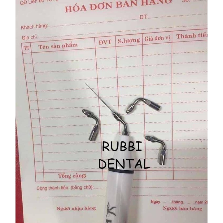 Dụng cụ rung rửa ống tủy dùng trong nội nha của nha khoa