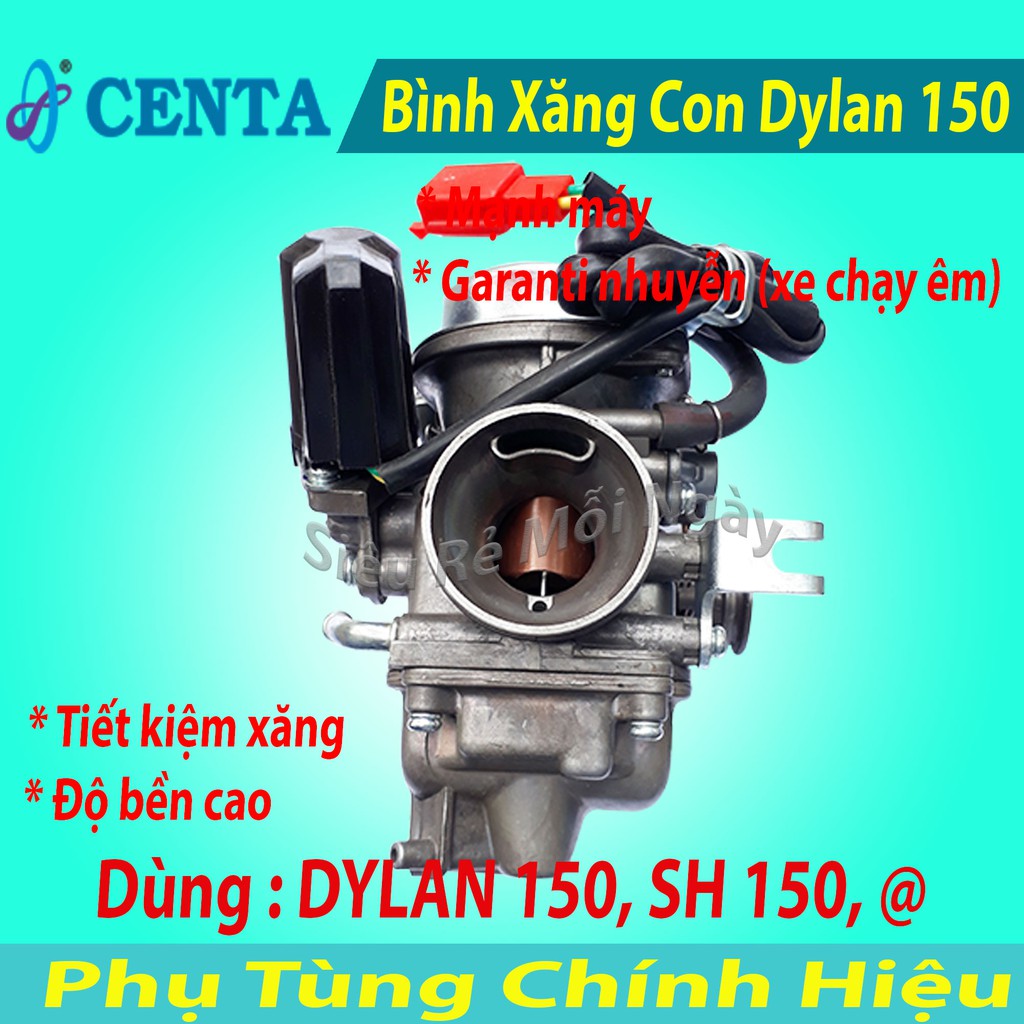 Bình Xăng Con xe Dylan 150, SH Ý, A Còng Tiết Kiệm Xăng