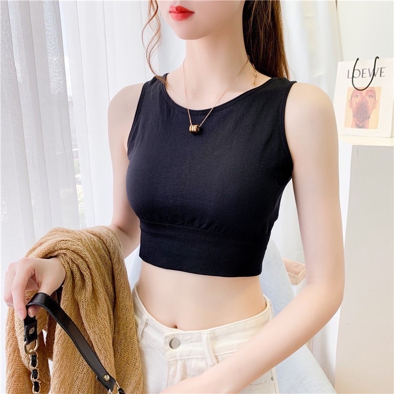 Áo Ra Ba Lỗ Dáng Croptop Siêu Hót Phong Cách Hàn (8862)