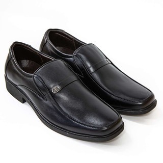 Giày Tây Nam ATTOM Da Bò Cao Cấp Mũi Vuông Đính Khuy - MSP : MM30029