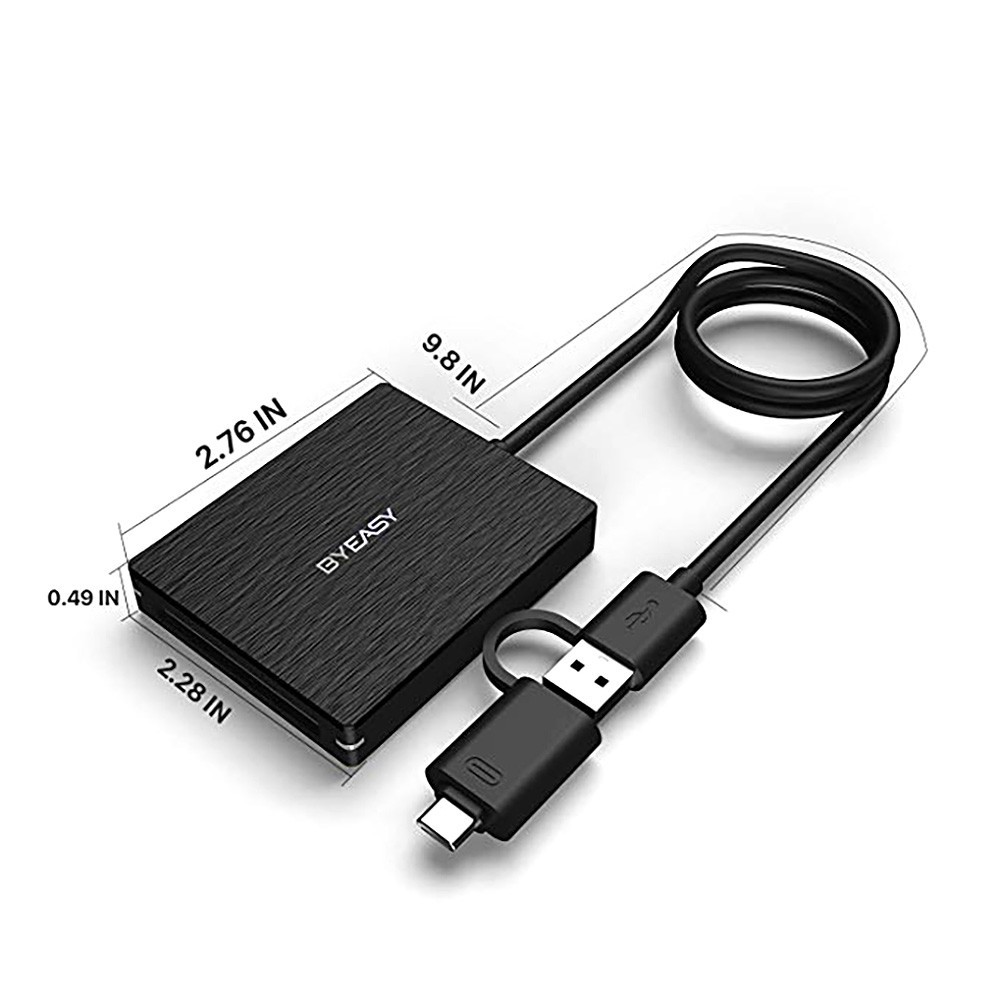 Đầu Đọc Thẻ Nhớ Cfast 2.0 3 Cổng Usb C Chuyên Nghiệp | BigBuy360 - bigbuy360.vn