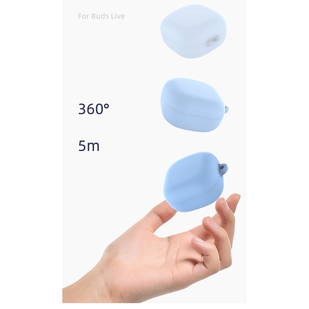Ốp Case Silicon Color bảo vệ cho Samsung Galaxy Buds Live / Galaxy Buds Pro/ Galaxy Buds 2.
