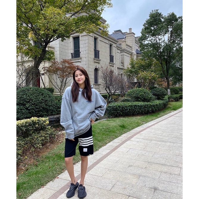 Áo Fear of God Essentials x TMC Crenshaw Hoodie nam nữ cao cấp