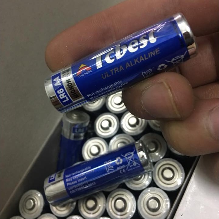 Pin TcBest AA - AAA cho chuột không dây, điều khiển tivi loại tốt (1 viên)