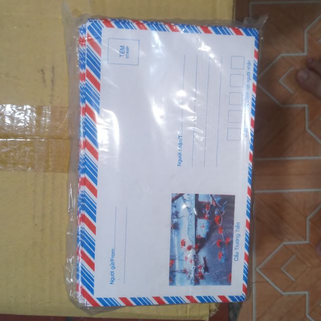 Sét 80c phong bì có keo dán sẵn