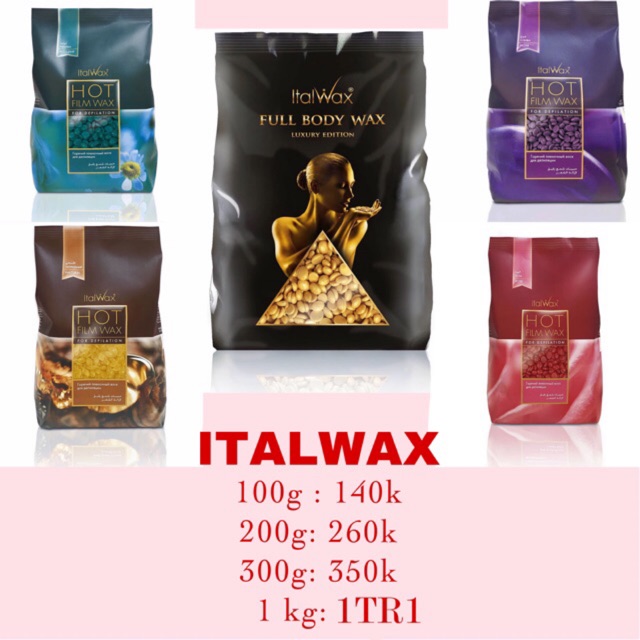 Sáp Tẩy Lông ITALWAX nhập khẩu Ý 500g-1kg