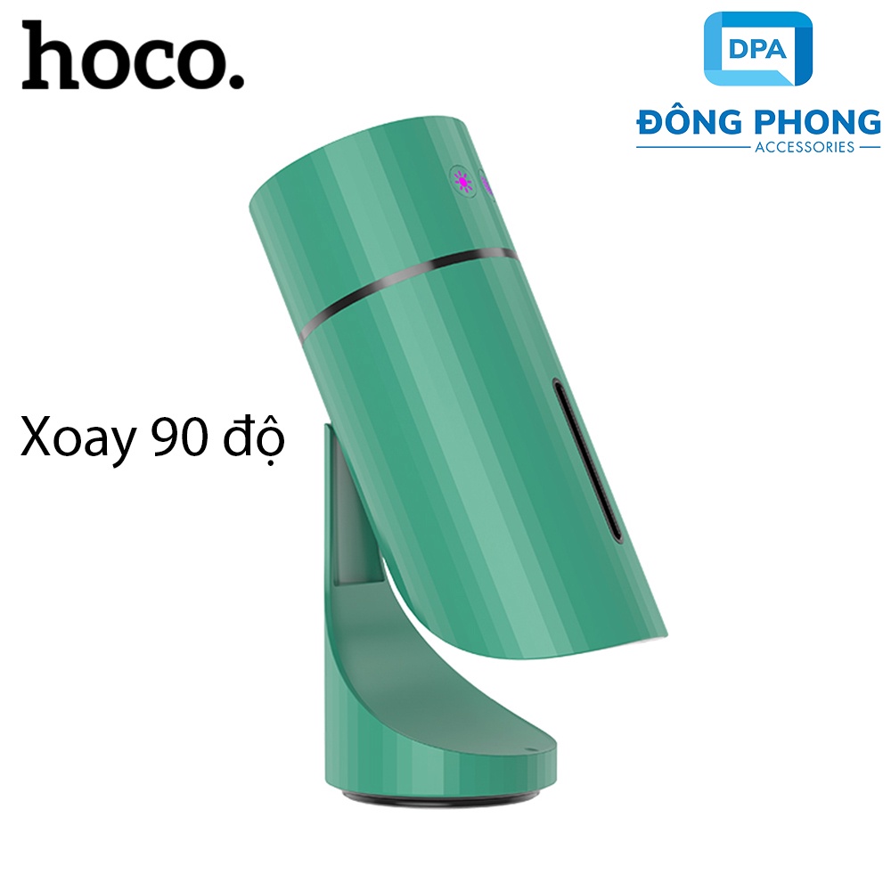 Máy Phun Sương, Phun Tinh Dầu Tạo Độ Ẩm Có Led Hoco Di15 Chính Hãng