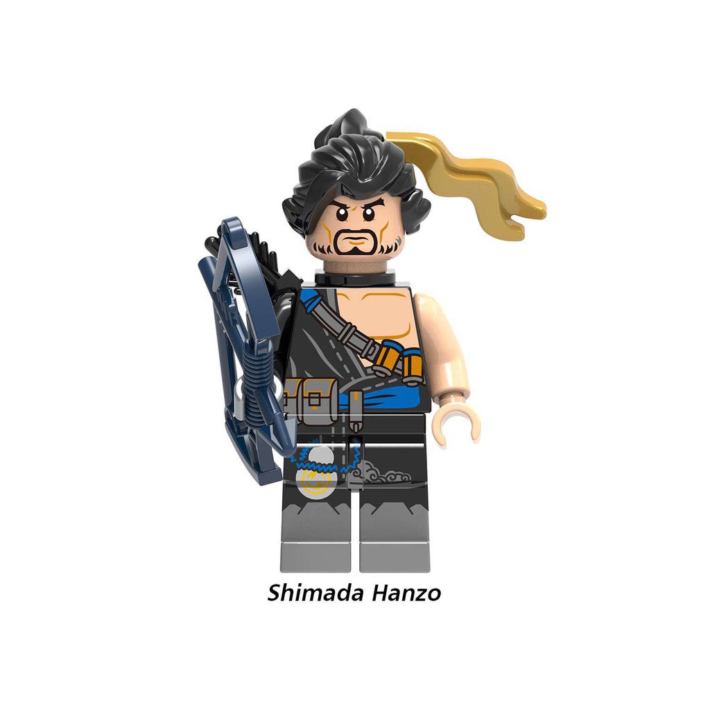 Đồ chơi lắp ráp nhân vật minifigures Hanzo X1044 - Overwatch