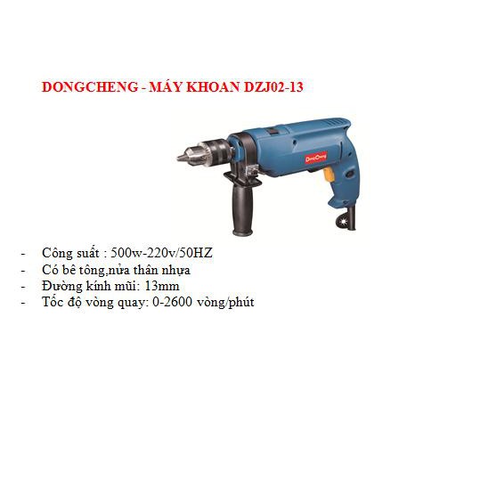 Máy khoan DongCheng DZJ02-13
