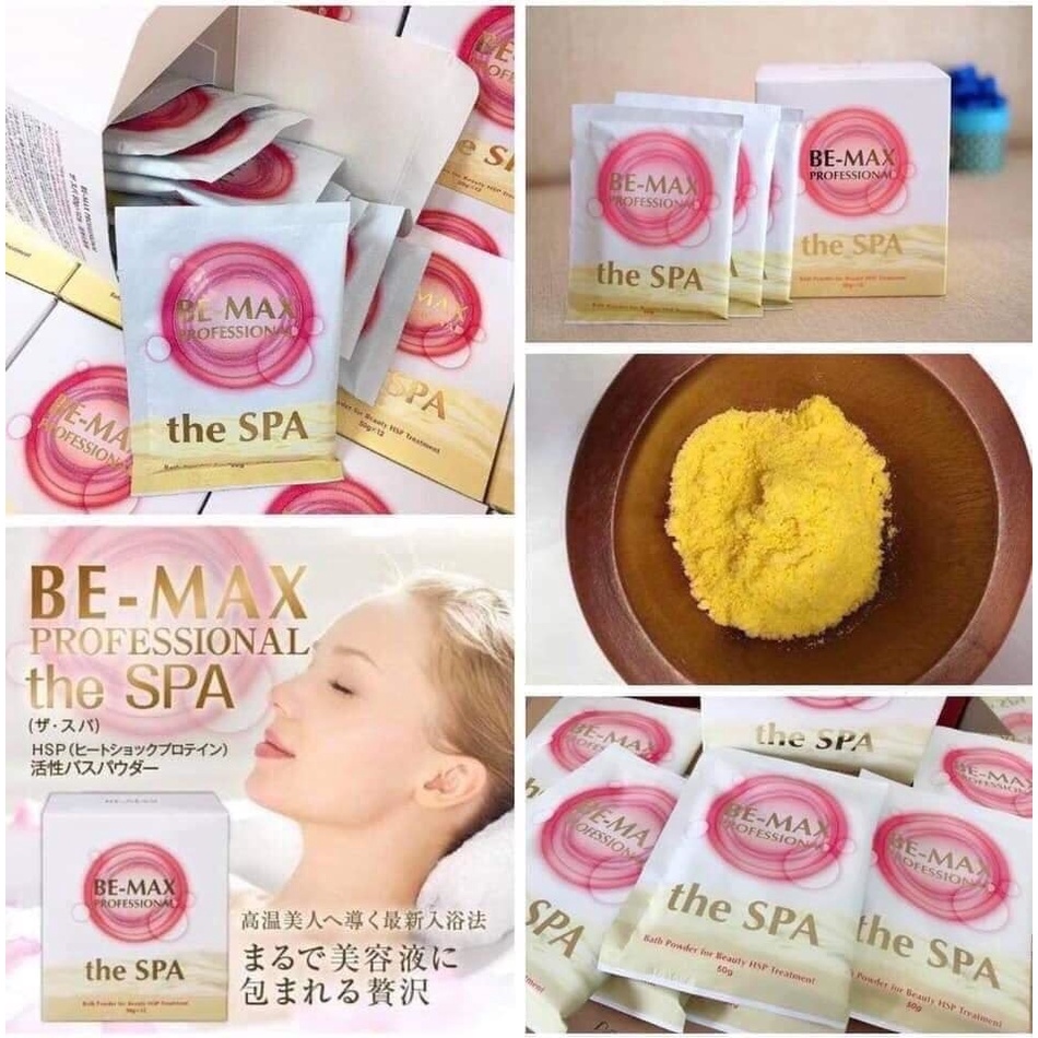 Bột tắm trắng Be-Max The Spa Bath Powder Nhật Bản - Út store