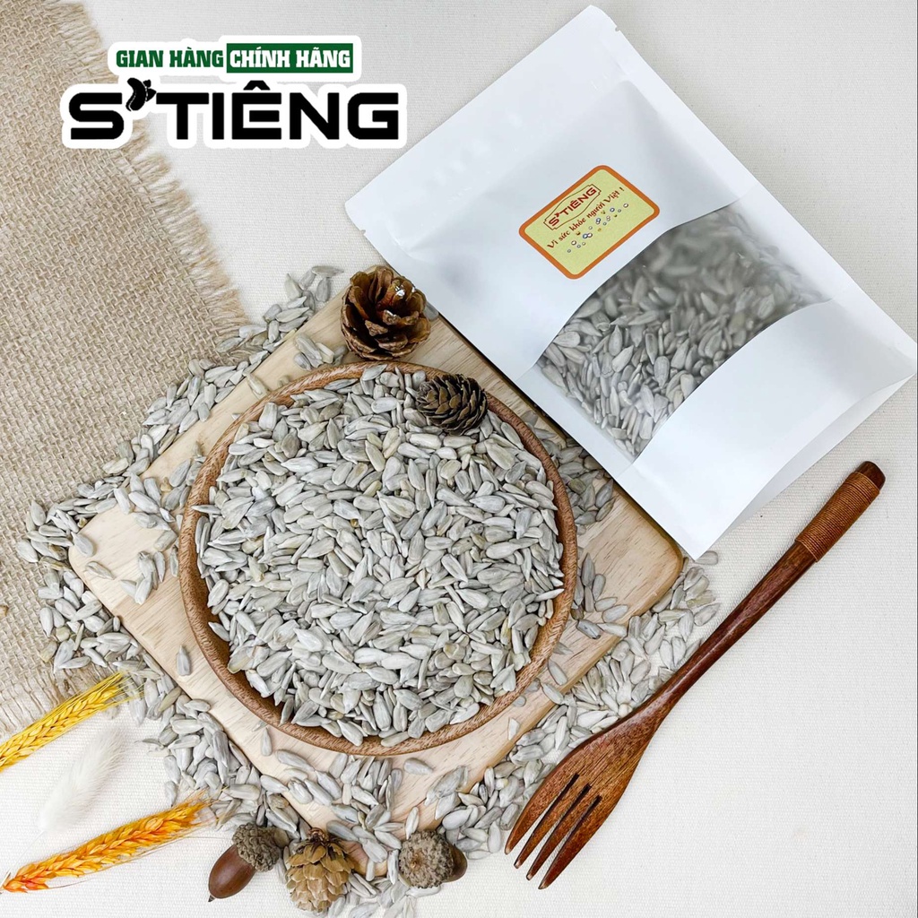 500Gr Nhân Hạt Hướng Dương Nga Sấy Chín Chuẩn Vị STIENG