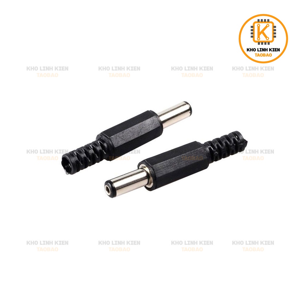 Đầu Jack DC5.5x2.1MM Đực Giắc Nối Nguồn DC