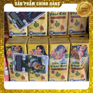 Thùng 48 Hộp 180ml sữa Kun socola/kem dâu/nho/cam/trái cây/có đường