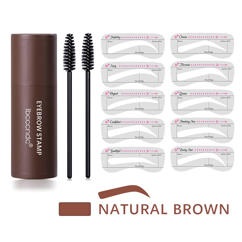 Bộ bút chì kẻ lông mày Eyebrow STAMP kèm thẻ định hình lông mày | BigBuy360 - bigbuy360.vn