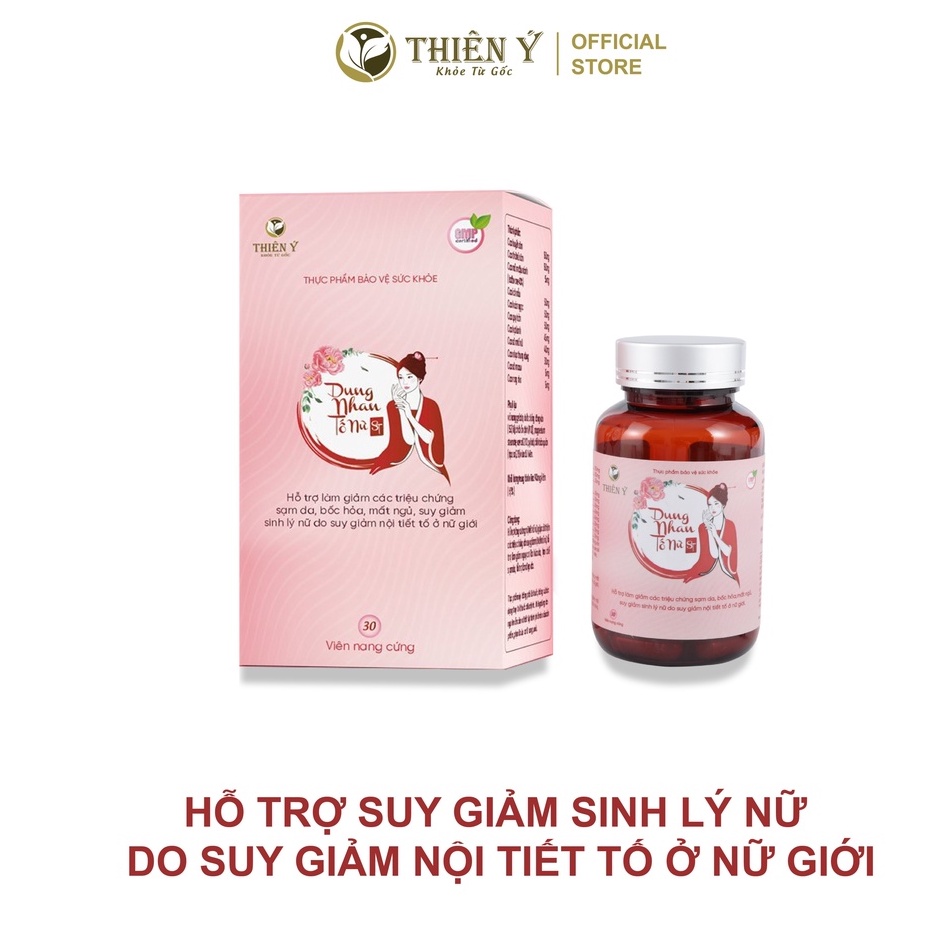 Viên Uống Dung Nhan Tố Nữ ST Thiên Ý Cải Thiện Nội Tiết Tố Nữ Hộp 30 Viên