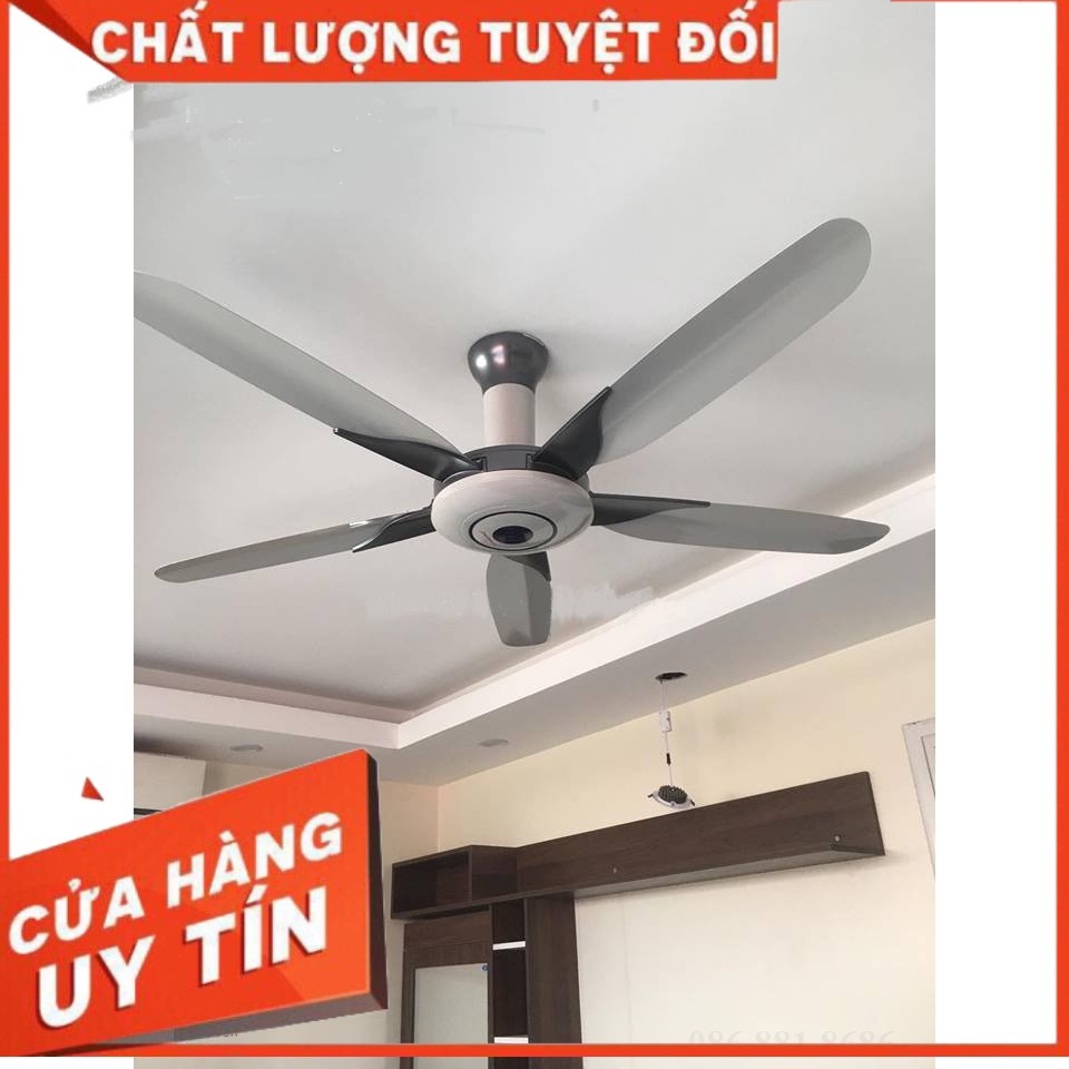 Quạt trần 5 cánh điện cơ thống nhất vinawind có điều khiển xa QT 1500X