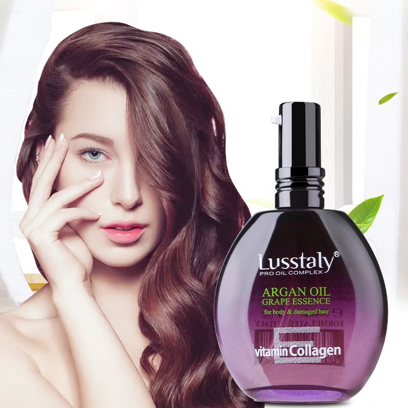 Tinh dầu dưỡng tóc móng mượt  Lusstaly Argan Oil 50ml