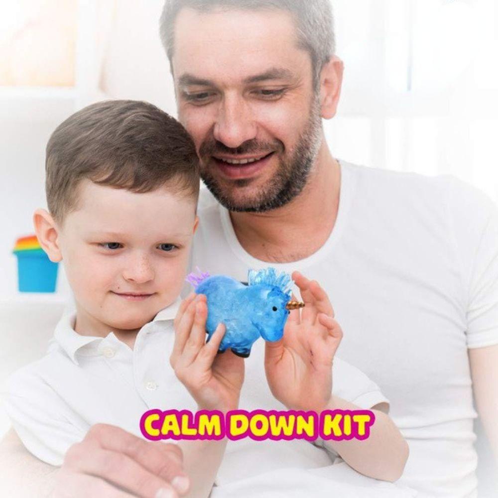 Đồ Chơi Xốp Squishy Giảm Stress Hình Kỳ Lân Dễ Thương Cho Bé