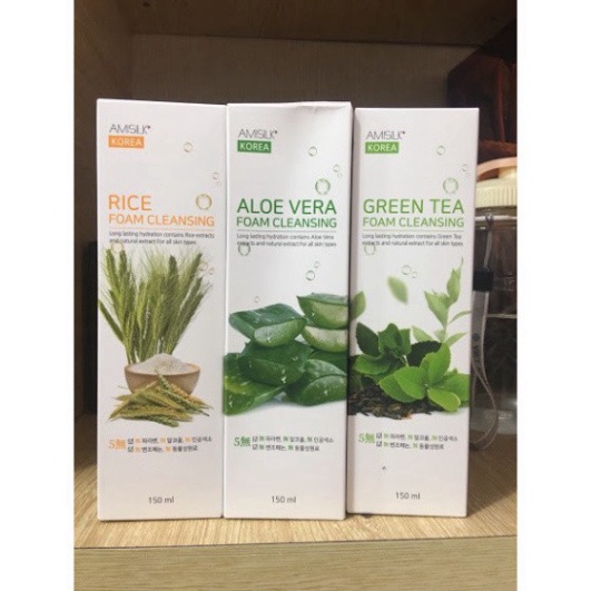 Sửa Rửa Mặt Amisilk Hàn Quốc Tuýp 150ml [ Hàng Mới Về ]