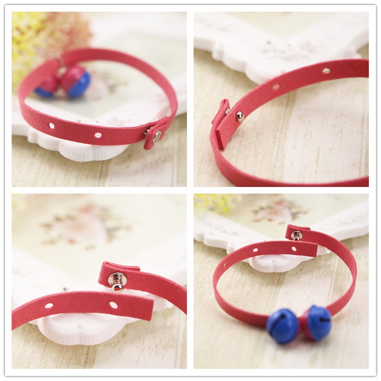 VÒNG CỔ DÂY DẮT THÚ CƯNG - Vòng cổ 2 chuông cho chó mèo