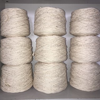 Sợi dây làm macrame, sợi 3 xoắn, sợi dệt, 100% cotton trắng, ngà giá rẻ tại hà nội