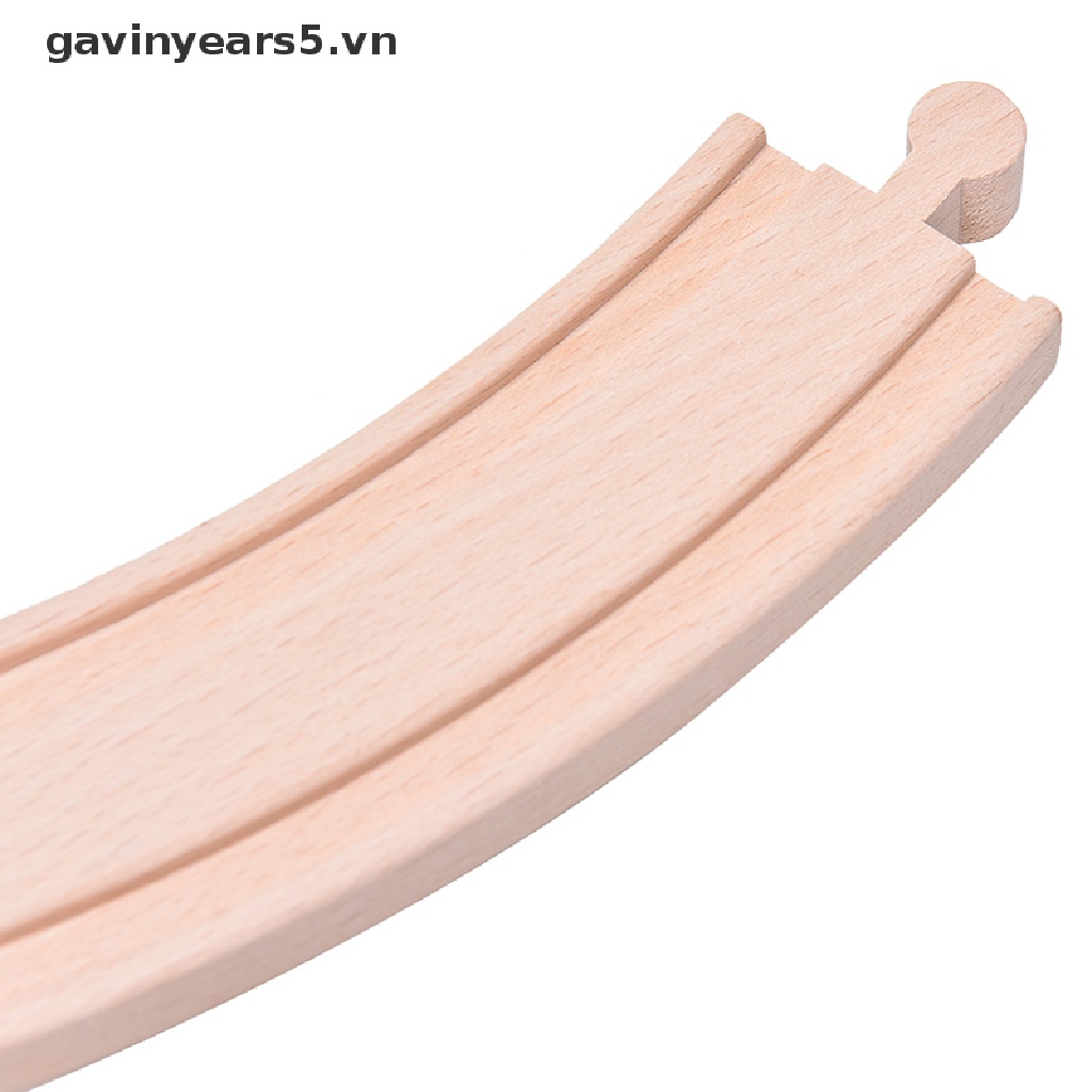 Đường ray cong bằng gỗ cho các thương hiệu đồ chơi xe lửa lớn