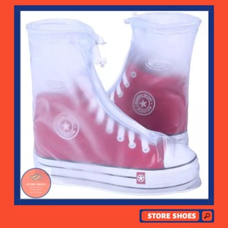 Áo mưa giày dép, có đế chống trơn Over-Shoes (Loại Cao cấp) AMG