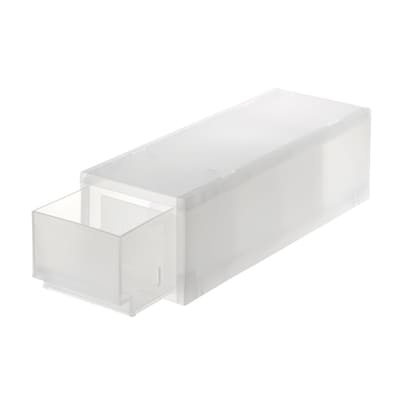 Muji Bộ 1 Ngăn Kéo Nhựa Nông