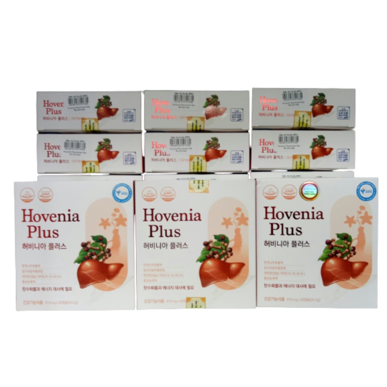 Hovenia Plus  - Hỗ trợ tăng cường chức năng gan, giải độc và bảo vệ gan, thanh nhiệt, mát gan, giải rượu