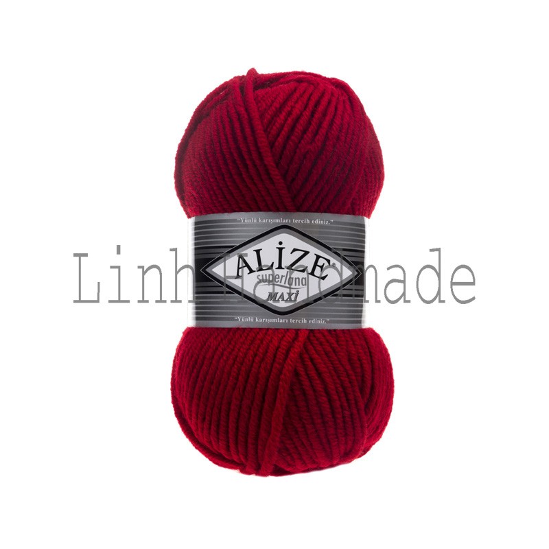 Cuộn Len Alize SuperLana Maxi 56