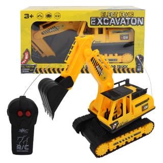 Children’s toy remote control shovel electric excavator new battery remote control engineering vehicle excavator